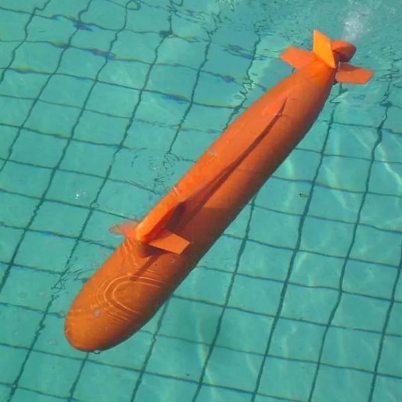 1/72 RC Red Shark U-Boot Modell Elektrische Fernbedienung U-Boot Spielzeug Geschenk DIY Hand-montiert Schiff Modell Navy Angriff Boot Image