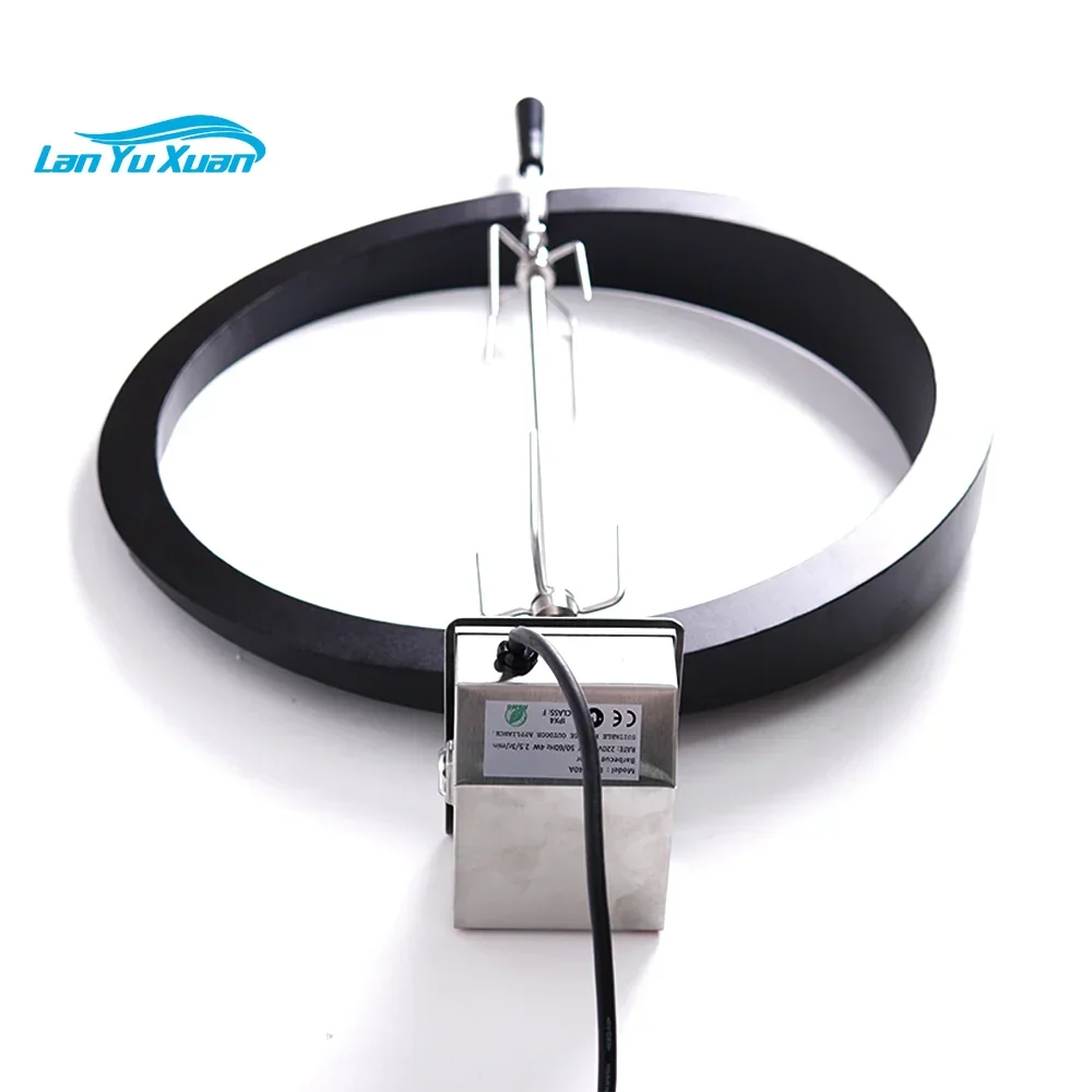 SEB KAMADO Edelstahl-Grillwerkzeug-Zubehör für Keramik-Holzkohlegrills Kamado Chicken Rotisserie Kit Elektromotor Image