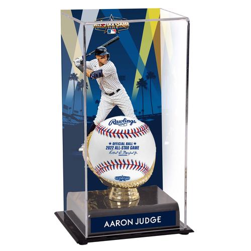 Aaron Judge New York Yankees 2022 MLB All-Star Game Goldhandschuh-Vitrine mit Bild