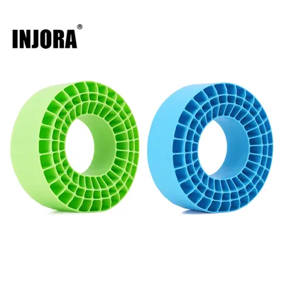 INJORA 4PCS Silicone Rubber Insert Foam For 132-134mm (5.25" OD) 2.2" Tires