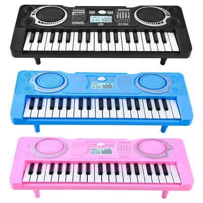 Portable 37 Keys Digital Keyboard LED Display Digital Electronic Piano Children Musical Instrument