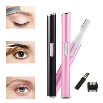 Electric Eyebrow Trimmer Mini Shaver Hair Remover Facial Shaver Hair Remover Facial And Neck Blur