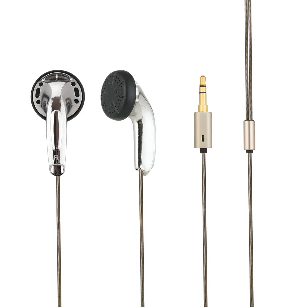 FENGRU DIY Tingo TC200 Earbud Earphone HiFi Noise Cancelling EarBuds Flat Head earphone Pk Mx985 Hifi Bass Sound Earphone