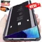 S9 Plus Mirror Flip Case For Samsung Galaxy S9 S 9 Luxury Clear View PU Leather Cover For Samsung S9