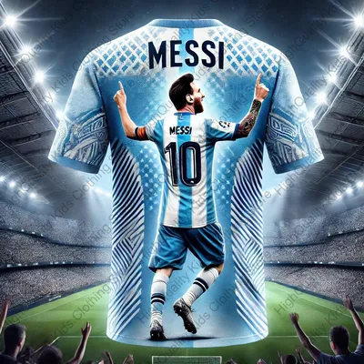 2024 New Arrival ChatGPT AI Messi Jersey Football Jersey For Adults Kids Summer Soccer Training Tops