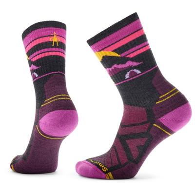 Smartwool - Women's Hike Light Cushion New Pattern Crew Socks - Wandersocken Unisex L | EU 42-45 lila Image