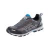 Wanderschuh MEINDL "Meindl Activo GORE-TEX anthrazit, ozean", Gr. 46,5, Normalschaft, grau, Veloursleder, Schuhe, GORE-TEX – Winddicht, wasserdicht und atmungsaktiv