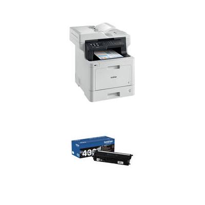 Brother MFC-L8900CDW All-in-One Color Laser Printer with Spare High-Yield Black Ton MFC-L8900CDW