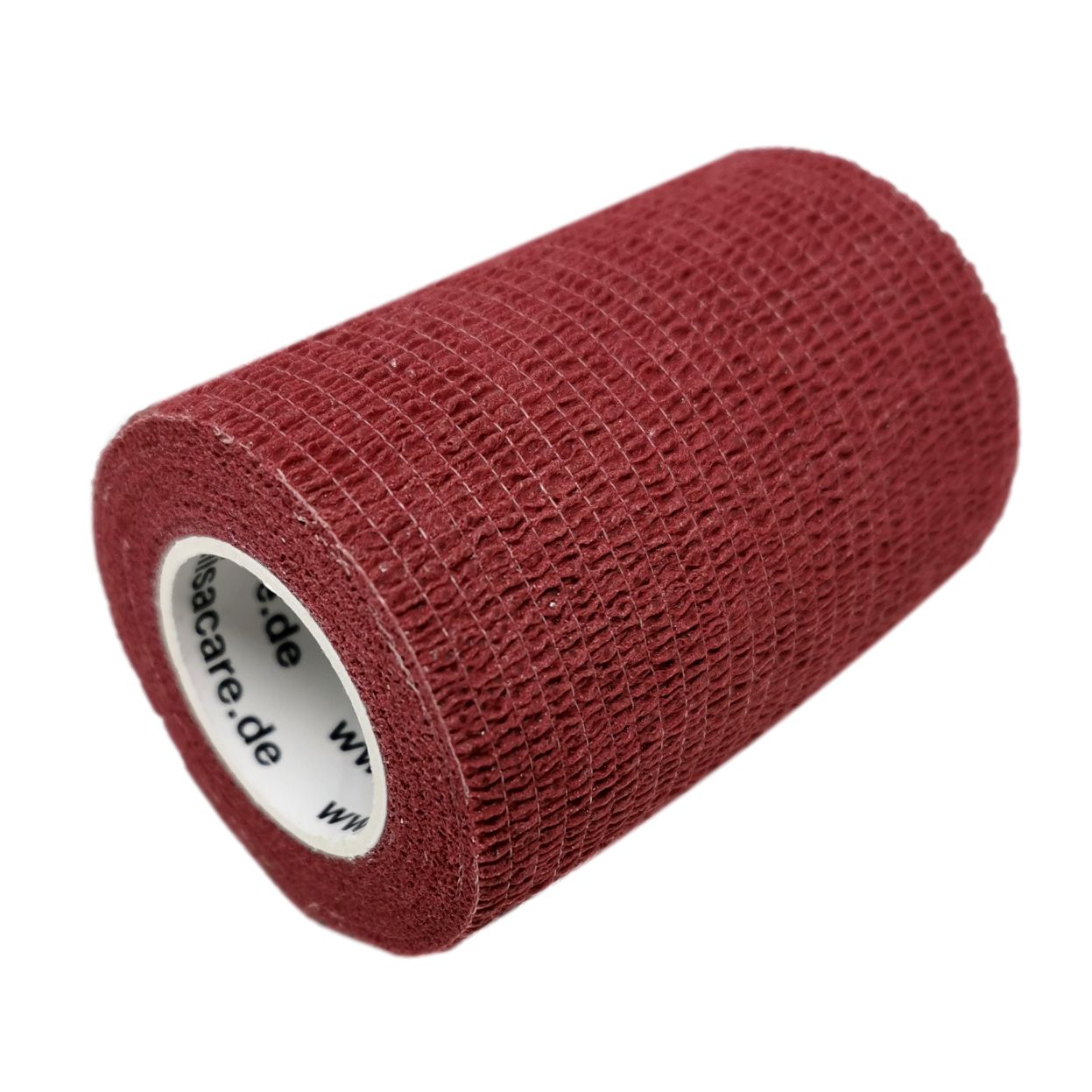 LisaCare benda autoadesiva - Rosso vino 7,5 cm x 4,5 m 1 pz Fasciatura