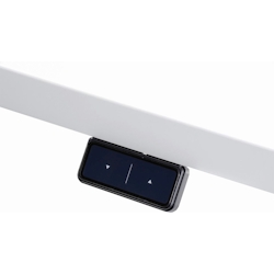 Bisley Schreibtisch Varia elektrisch höhenverstellbar BxHxT 1800x650-1250x800mm weiß/verkehrsweiß Image