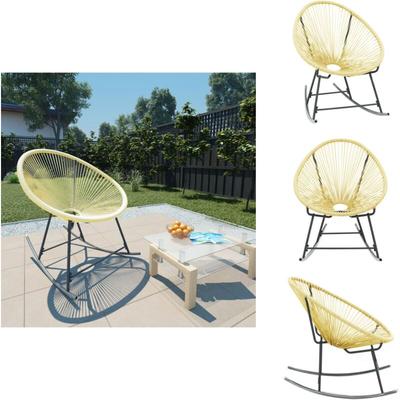 Acapulco-Gartenstuhl Poly Rattan Beige - Gartenstuhl - Rattan Gartenstuhl - Outdoor Möbel Image