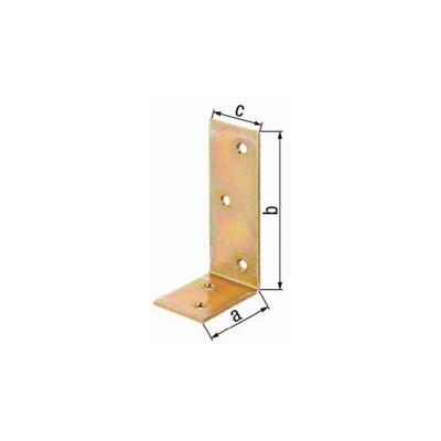 GAH Alberts Balkenwinkel L240x160 mmmm B.50mm ungleichschenklig STA roh - 334154 Image