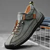 Leder Herren schuhe hand gefertigte atmungsaktive Herren Freizeit schuhe bequeme Herren Walking Sneakers Luxusmarke Boots schuhe plus Größe 38-48
