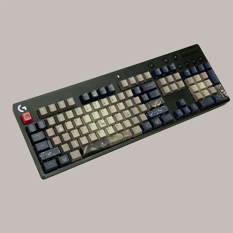 1 Set PBT Farbstoff Subbed Tastenkappen Für Logitech G610 Nicht-backlit Key Caps Für GX Schalter Auch Kompatibel Mit g512C G Pro X Image