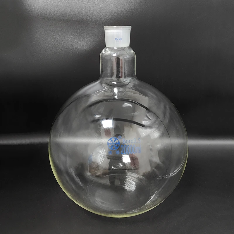 Fape Single Standard Mund Flach boden kolben, 1000ml-50000ml und Fuge, Single Neck Flach kolben, Boro silikat glas