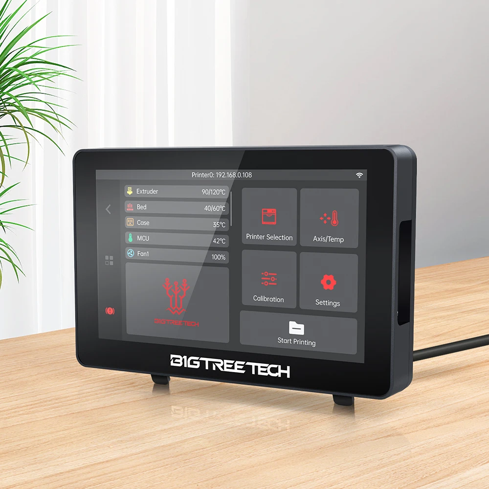 Bigtreetech K-TOUCH 5-Zoll-Touchscreen-WLAN-Display für voron 2,4 ender 3 Multi-Drucker-Steuerung Wireless Klipper-Bildschirm Image