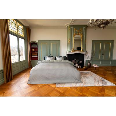 Bettwäsche KAYORI "Myoko", beige (natur), B/L: 155cm x 220cm, , Mako-Satin, B/L: 80cm x 80cm, Mako-Satin, Obermaterial: 100% Baumwolle, Bettwäsche, Hergestellt aus GOTS-zertifizierter Bio-Baumwolle Image