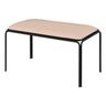 meet 2er-Set Sitzbank »meet Bistro« Sitzfläche Kunstleder beige, 90x49.5x37.5 cm
