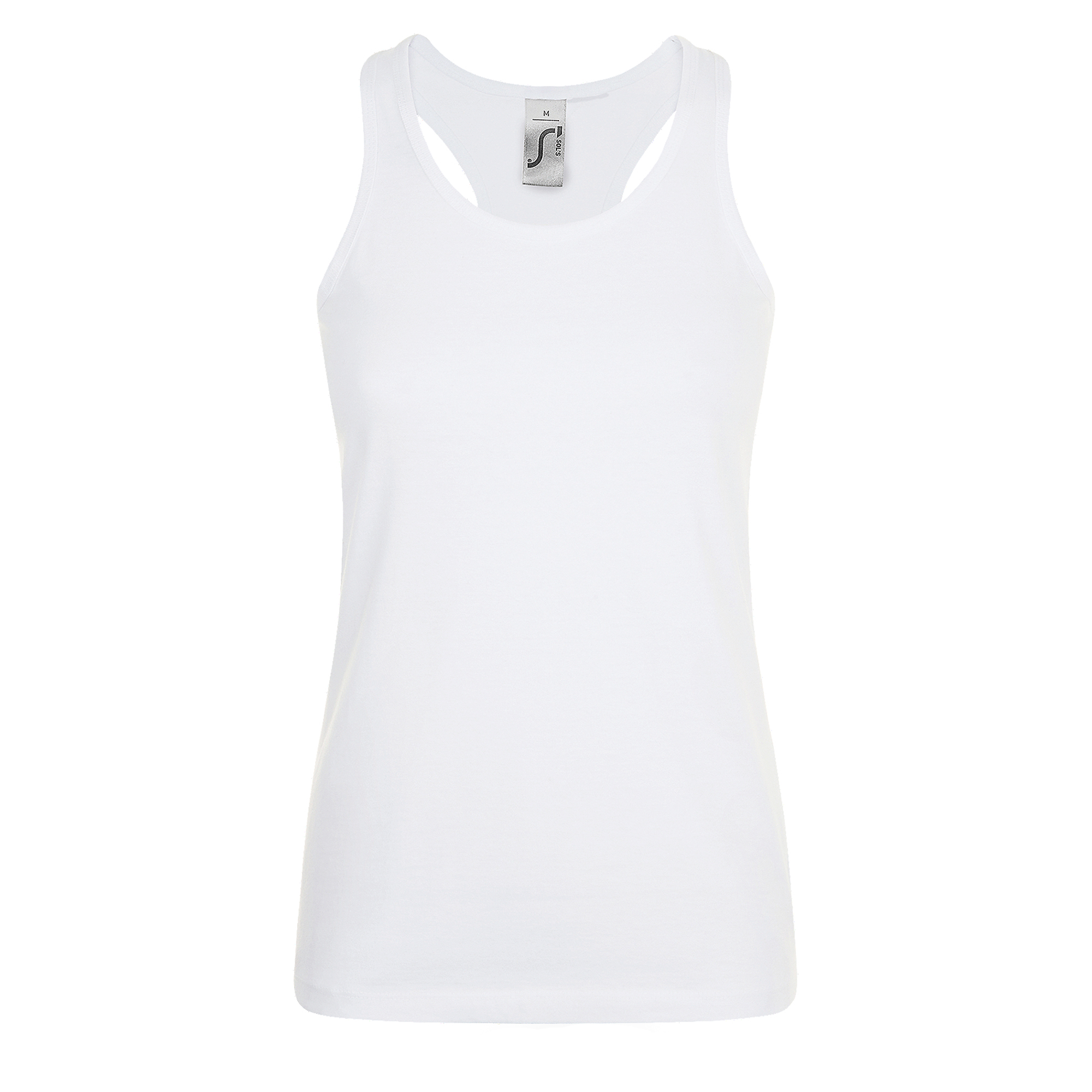 SOLS Damen Tanktop Justin, ärmellos (Weiß) Image