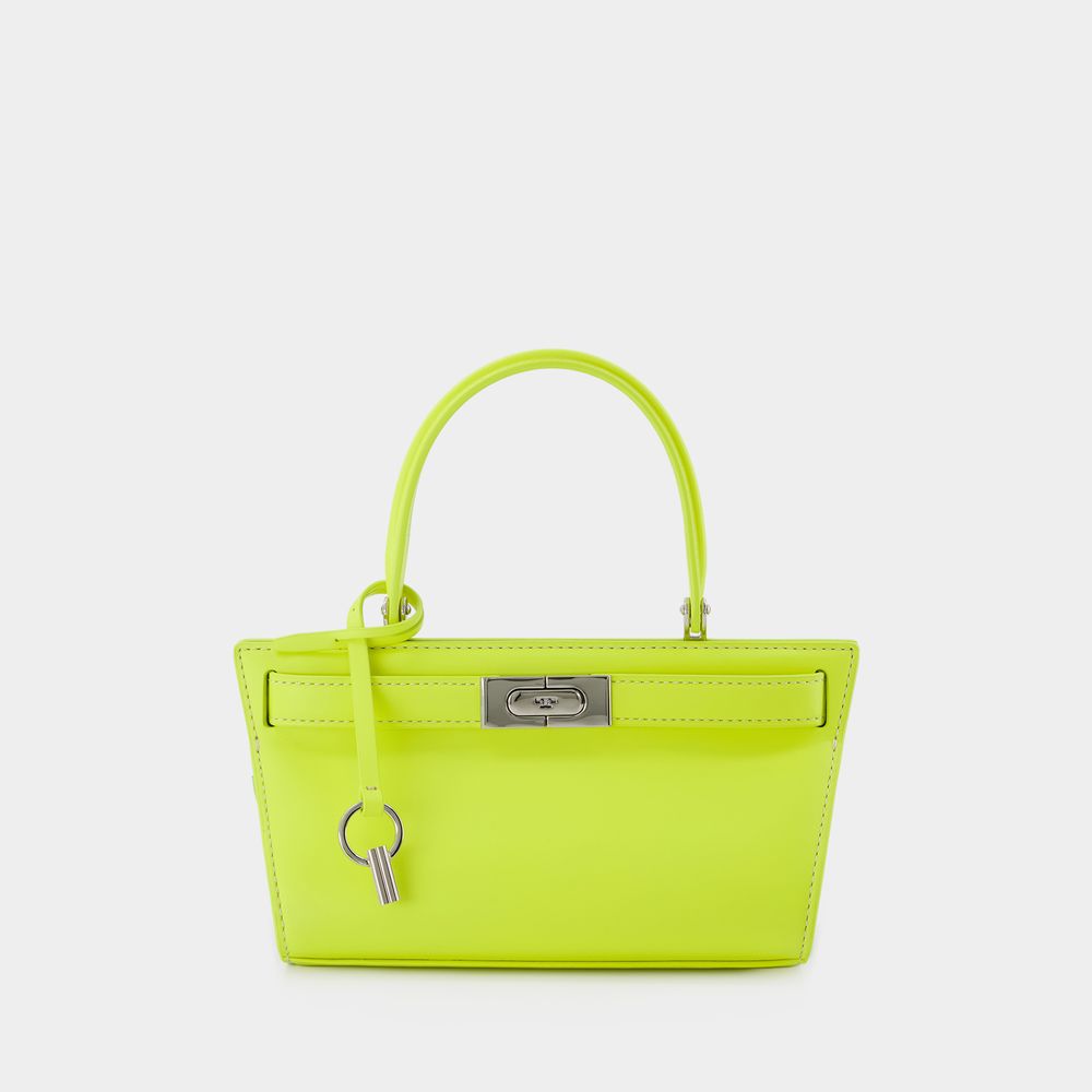 Petite Lee Radziwill Cat Eye Bag - Tory Burch - Yellow - Leather Image