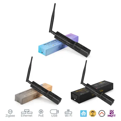 Zigbee3.0 SMLIGHT WiFi gateway coordinator SLZB-06/M/P7 to Ethernet USB and WiFi adapter work with