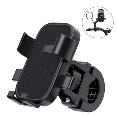 Anti-slip Phone Mount 360° Rotatable Adjustable Bike Phone Mount for Outdoor Cycling, Mountain Bike