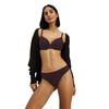 Bügel-BH TRIUMPH "Amourette Charm T WHP01", Damen, Gr. 90, Cup A, lila (deep burgundy), Microtouch, Spitze, Obermaterial: 48% Polyamid, 38% Polyester, 13% Elasthan, 1% Modal, elegant, BHs, Strech-Spitze