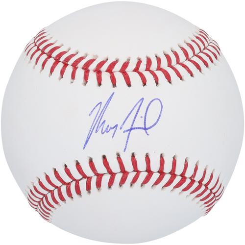 Signierter Baseball von Max Fried, Atlanta Braves