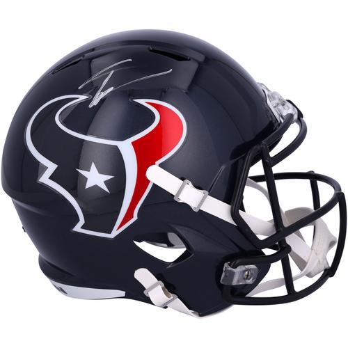 Von Stefon Diggs signierter Riddell Speed ​​Replica-Helm 2024 von den Houston Texans