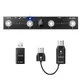 Controller MIDI programmabile M-vave Chocolate Plus Supporto interruttore a pedale a 4 pulsanti Host
