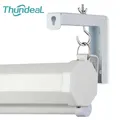 Gancio di montaggio per schermo per proiettore regolabile universale Schermo di proiezione Staffa a L per appendere a parete Kit gancio per montaggio su tenda per schermo cinematografico
