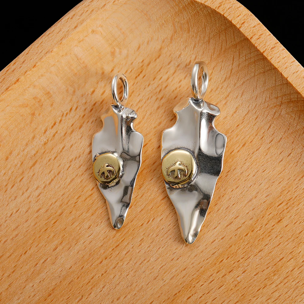 S925 gioielli in argento Sterling retrò ciondolo in argento tailandese aquila volante uomini e donne semplici piccoli pendenti
