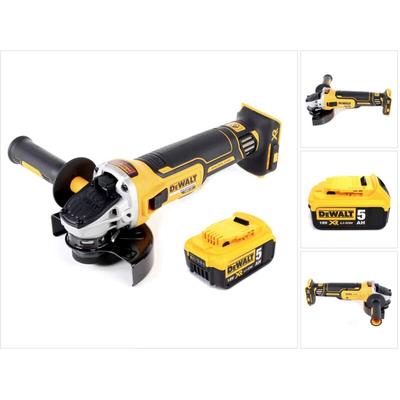 Dcg 405 n Akku Winkelschleifer 18V 125mm Brushless + 1x Akku 5,0Ah - ohne Ladegerät - Dewalt Image