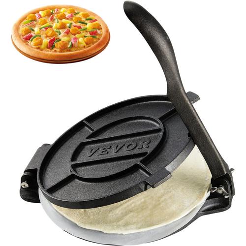 Mophorn - vevor Tortilla-Presse, 20 cm Taco Presse, Robuste Gusseisen-Tortilladora-Presse,