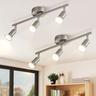 Gbly - led Deckenstrahler 3 Flammig 2er- Flur Deckenlampe Modern Deckenleuchte GU10 Deckenspot