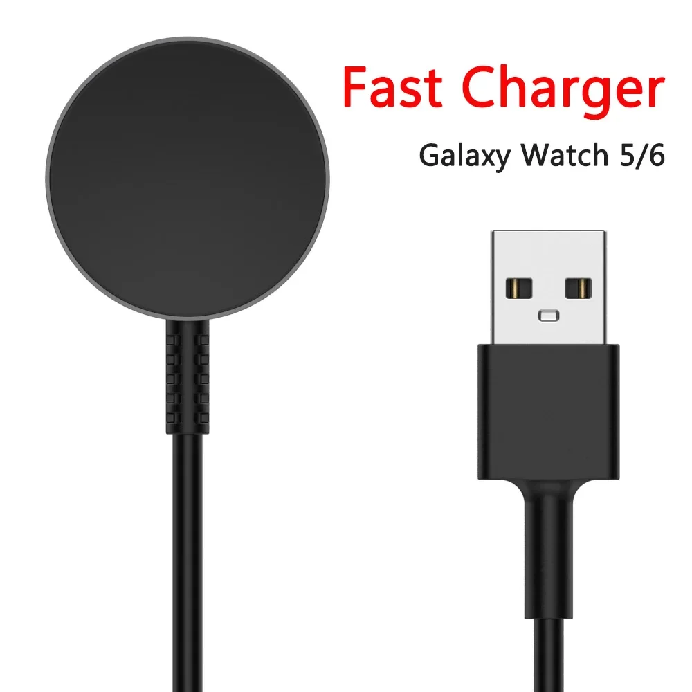Schnellladekabel für Samsung Galaxy Watch 7 FE Ultra 6, Ladegerät für Galaxy 6 Classic/5/5 Pro/4/3/ Active 2 USB Dock Image
