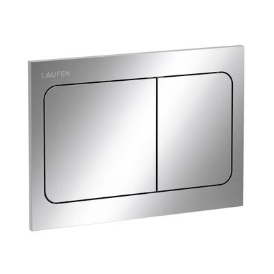 Laufen Betätigungsplatte AIR INEO mit Zweimengenbetätigung chrom, H9001130040001 H9001130040001 Image