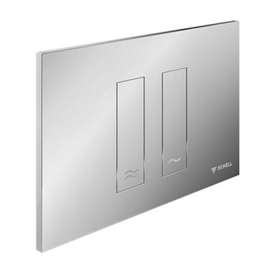 Schell WC-Betätigungsplatte TOWER Zweimengenspülung, mattchrom, 031216499 031216499 Image