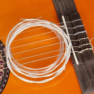 6pcs Guitar Strings Nylon Silver Strings Set for Classical Classic Guitar Accessories