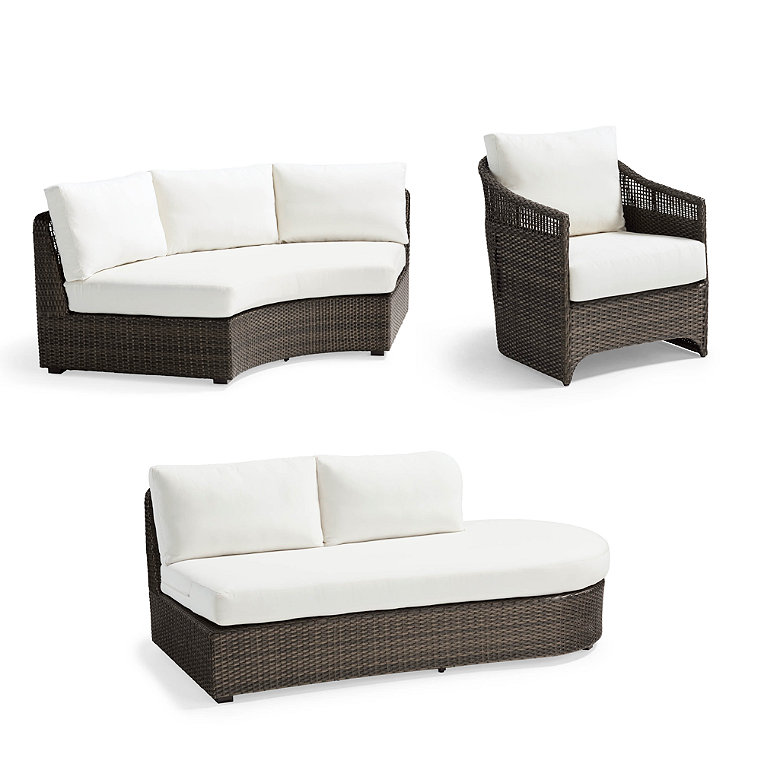 Palma Tailored Furniture Cover - Lounge Chair, Sand - Frontgate