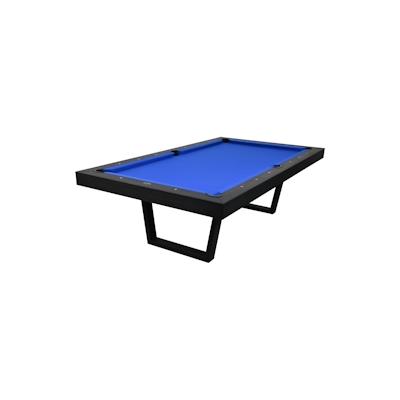 John West Pool Billardtisch Denver Dream 8ft Schwarz inkl. Abdeckplatte mit Schieferplatte