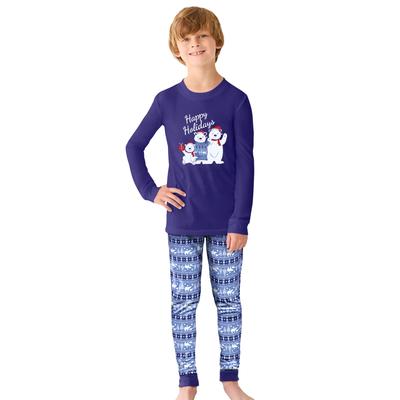 Plus Size Women's Dreams & Co. ® Kids Pajama Set by Dreams & Co. in Navy Bear Isle (Size 6/6X (S))