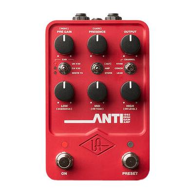 Universal Audio UAFX ANTI 1992 High-Gain Amp Modeling Pedal with Bluetooth GPM-ANTI