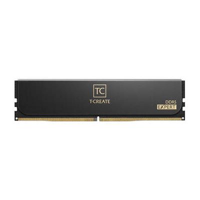 Team Group 48GB T-Create Expert DDR5 6400 MHz UDIMM Memory Kit (2 x 24GB, Black) CTCED548G6400HC32ADC01