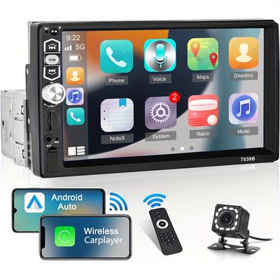 TEMU Carplayer Din Touchscreen Car 7 Car And Usb Charging & Fm Aux Tf +