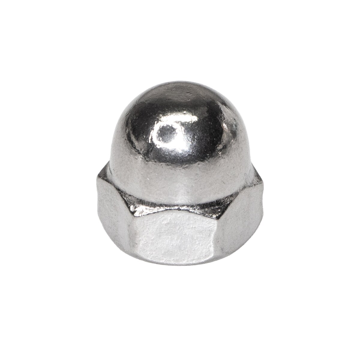 PRIOstahl Hutmuttern Sechskantmuttern Kappenmutter hohe Form x 100 Stück Größe: M10 Edelstahl V2A Image