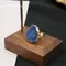 GLSEEVO Anello da donna in pietra naturale blu ciano Tendenza Anelli da donna moderni 2022 Accessori per le donne Regalo di Natale