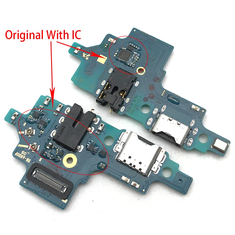 Modulo microfono per Samsung Galaxy A9 2018 A920F caricatore USB connettore di ricarica cavo flessibile porta Dock