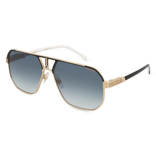 Carrera 1062/S Herren-Sonnenbrille Vollrand Eckig Edelstahl-Gestell, Gold