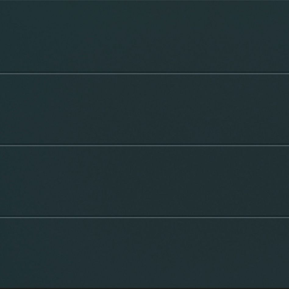 HÖRMANN Sektionaltor LPU42 mit Zarge L-Sicke anthrazit, sandgrain, 2375x2125 mm,Zarge mit L-Beschlag Image